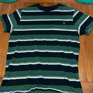 Vans striped pocket tee
